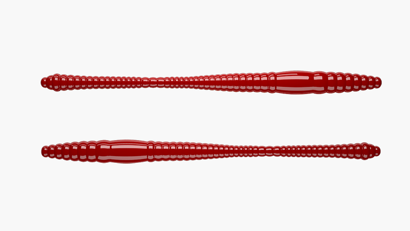 Libra Lures sztuczna przyneta Dying Worm 021 RED