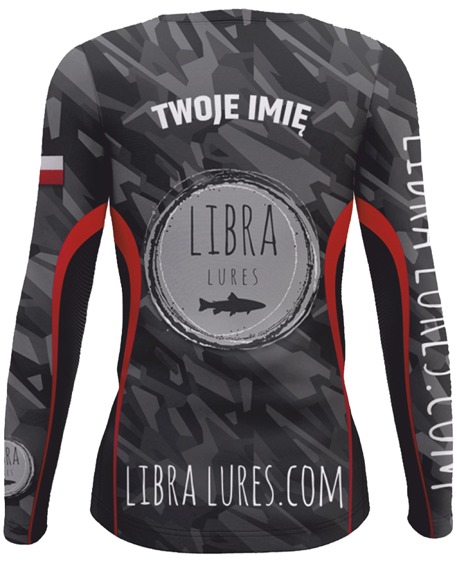 tyl Libra Lures koszulka z dlugim rekawem damska